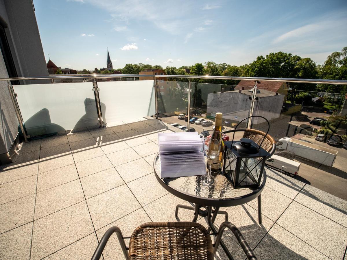 Hotel Panorama Szczecinek Bagian luar foto