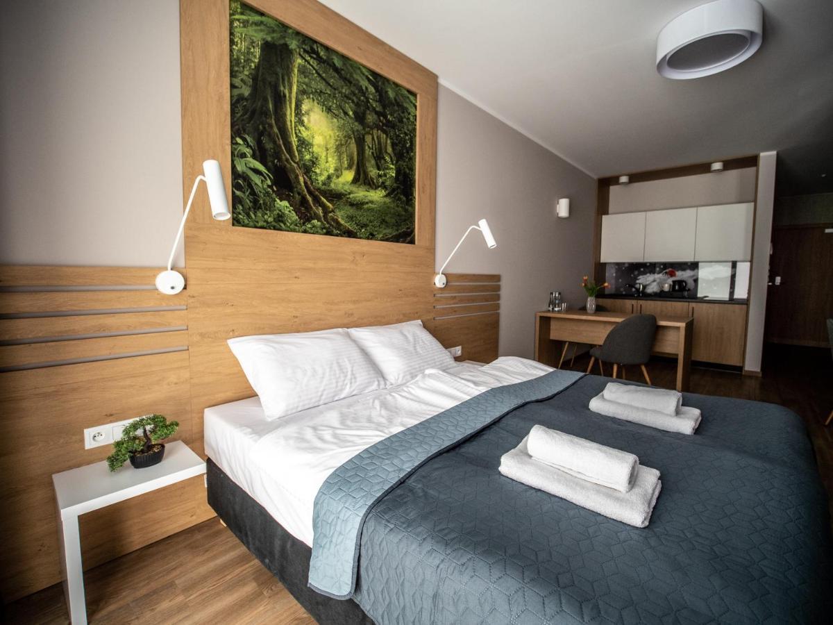 Hotel Panorama Szczecinek Bagian luar foto