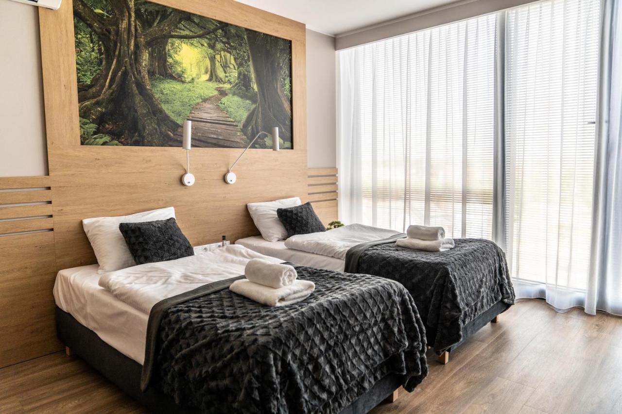 Hotel Panorama Szczecinek Bagian luar foto