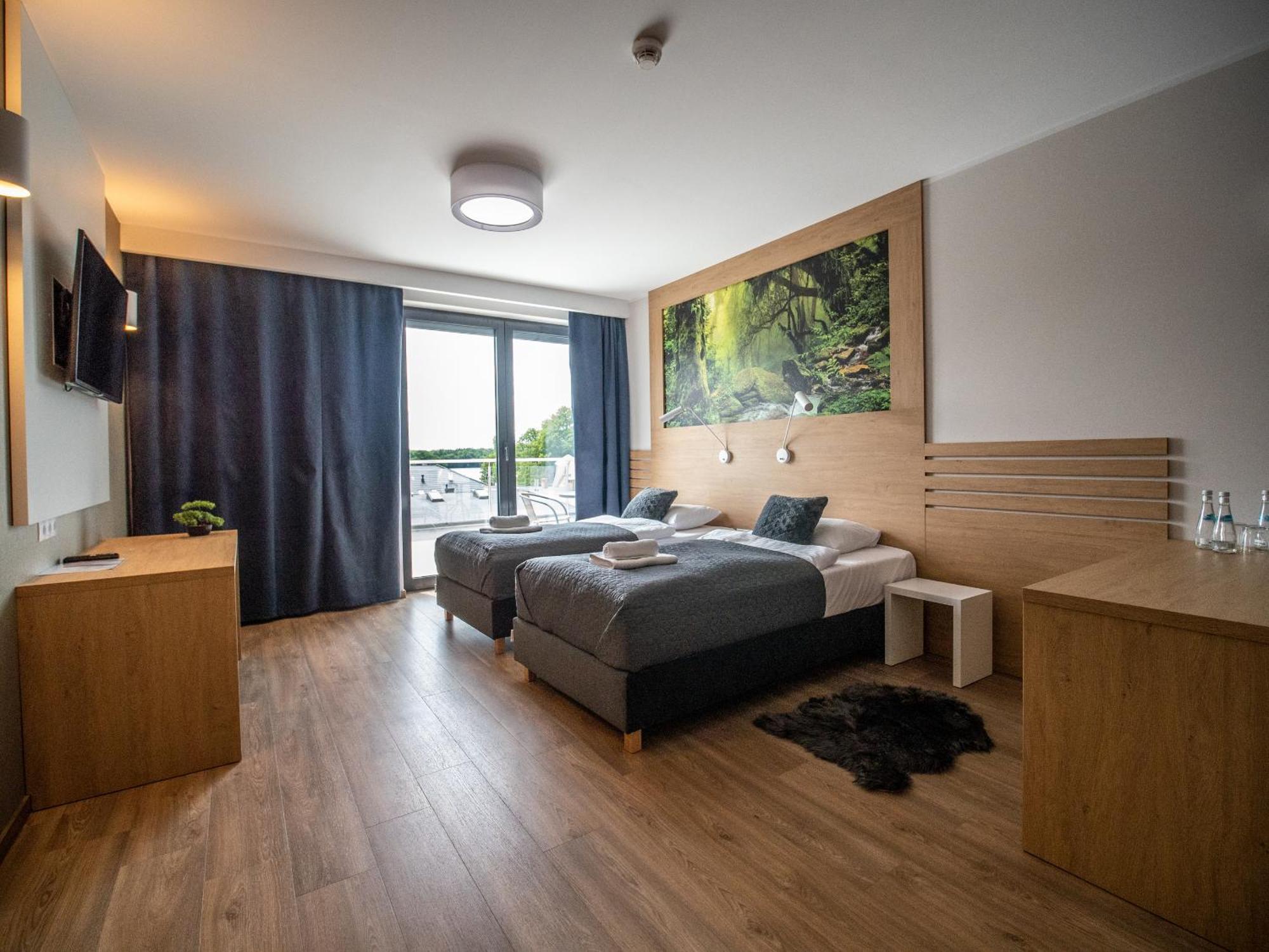 Hotel Panorama Szczecinek Bagian luar foto