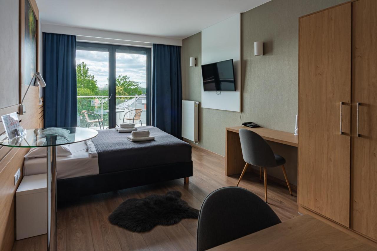 Hotel Panorama Szczecinek Bagian luar foto