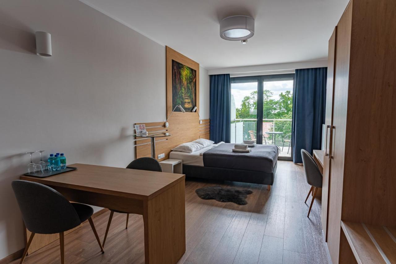 Hotel Panorama Szczecinek Bagian luar foto