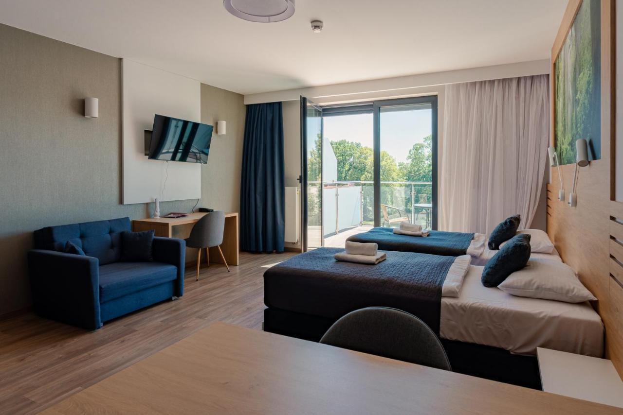 Hotel Panorama Szczecinek Bagian luar foto